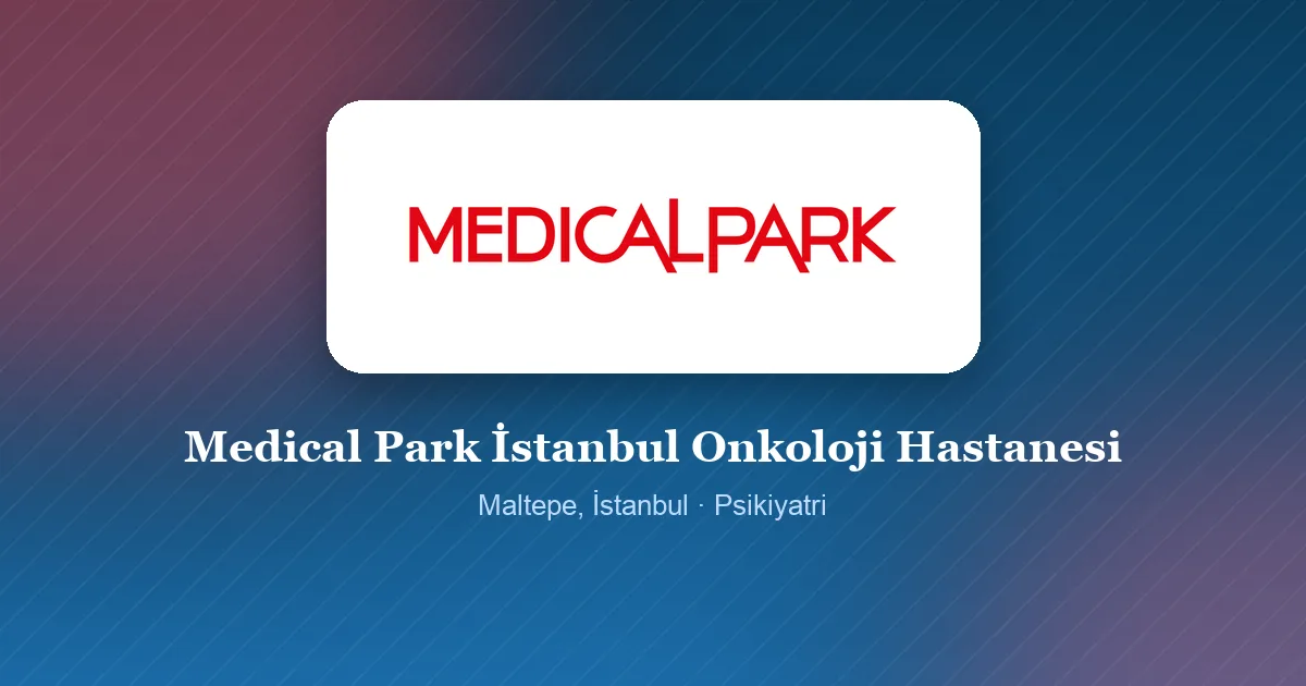 Medical Park İstanbul Onkoloji Hastanesi logosu, Maltepe, İstanbul