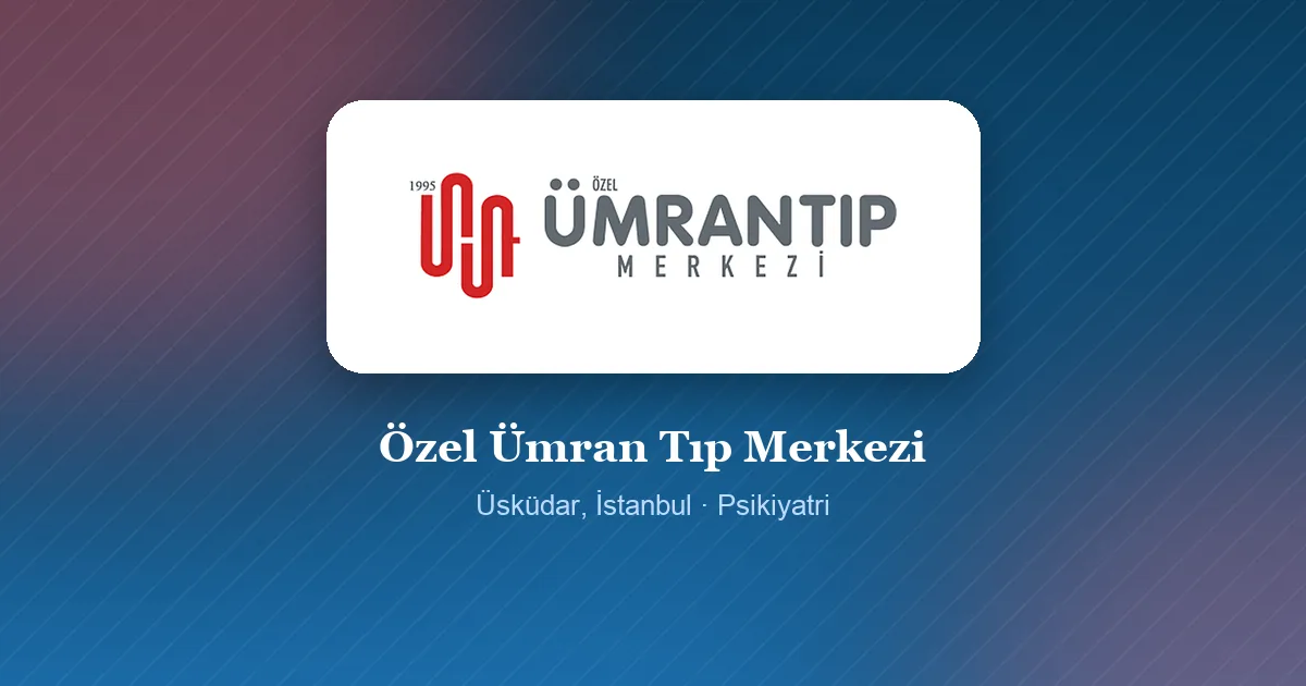 Özel Ümran Tıp Merkezi logosu, Üsküdar, İstanbul