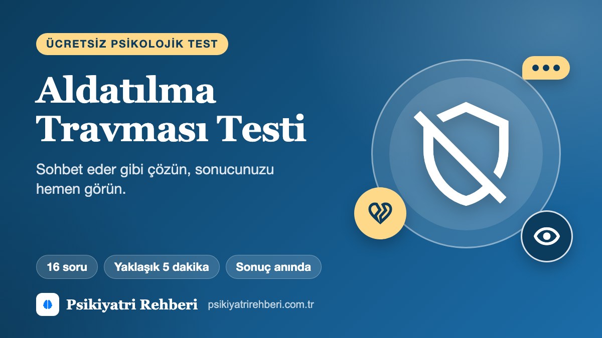 Aldatılma Travması Testi