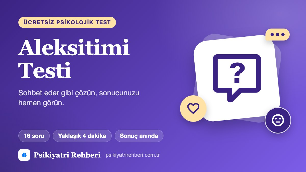 Aleksitimi Testi