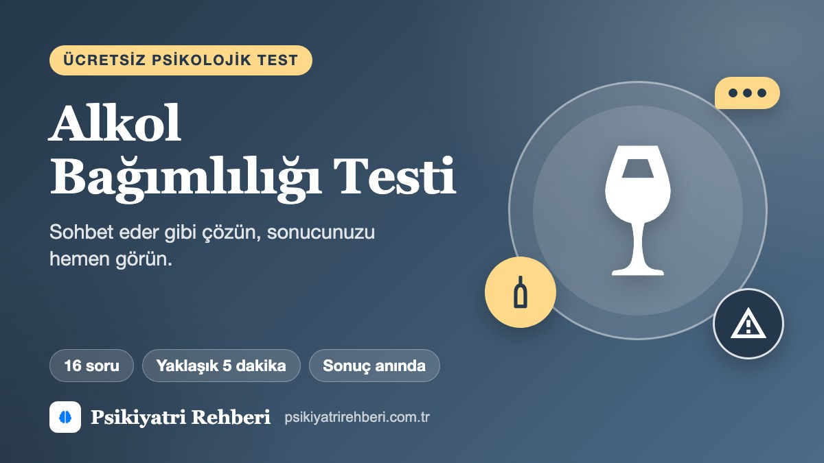 Alkol Bağımlılığı Testi