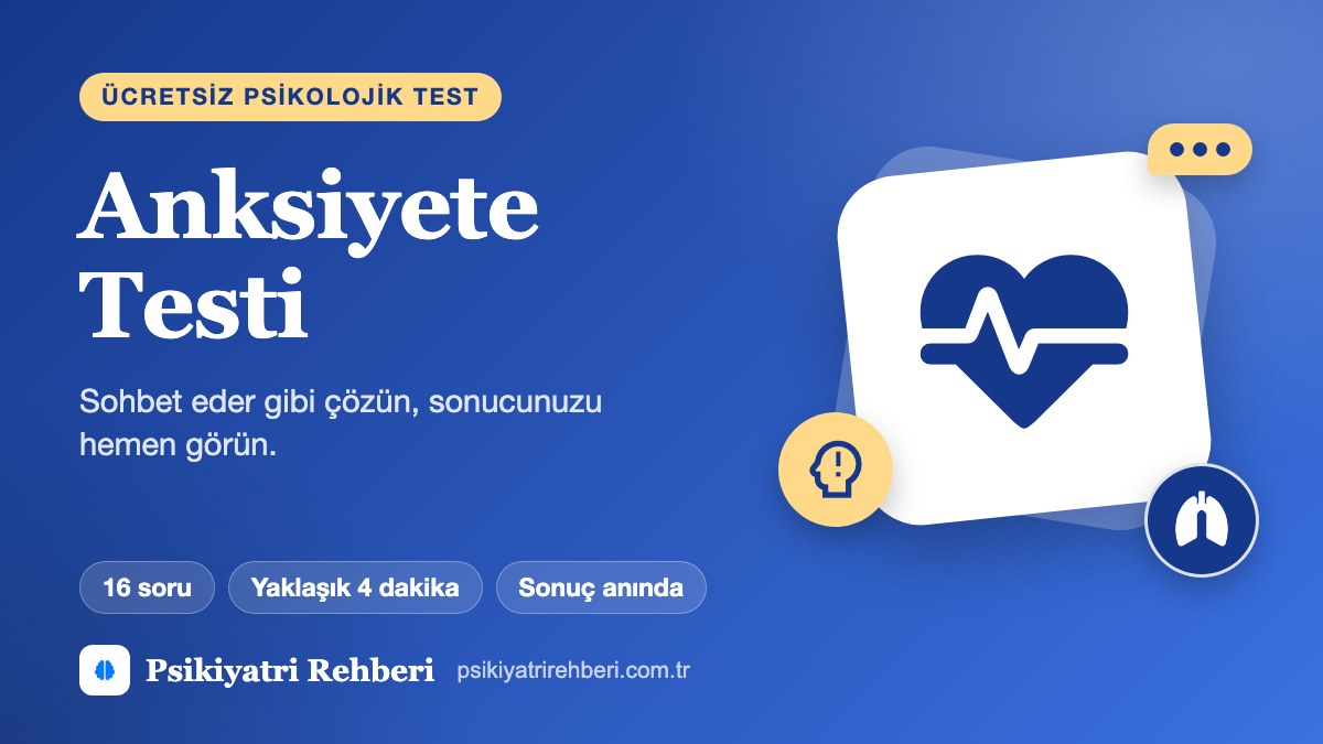 Anksiyete Testi