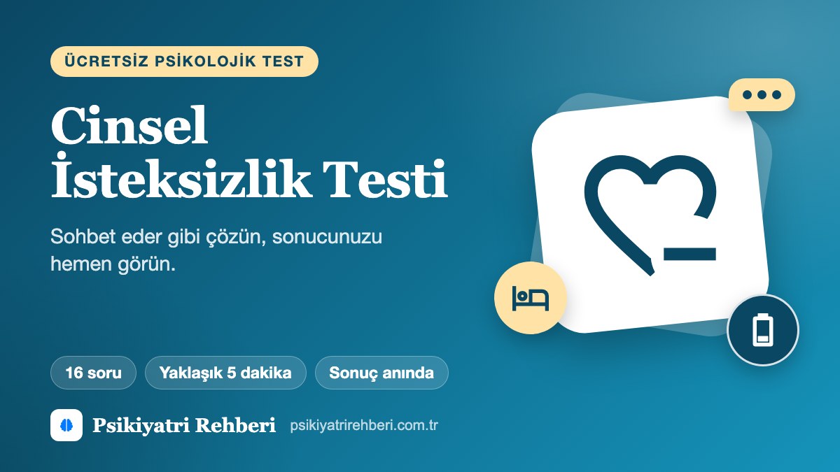 Cinsel İsteksizlik Testi