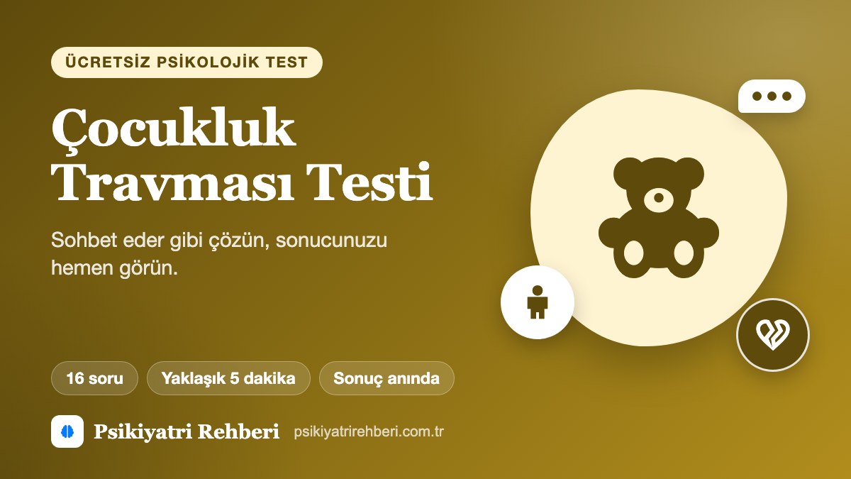 Çocukluk Travması Testi