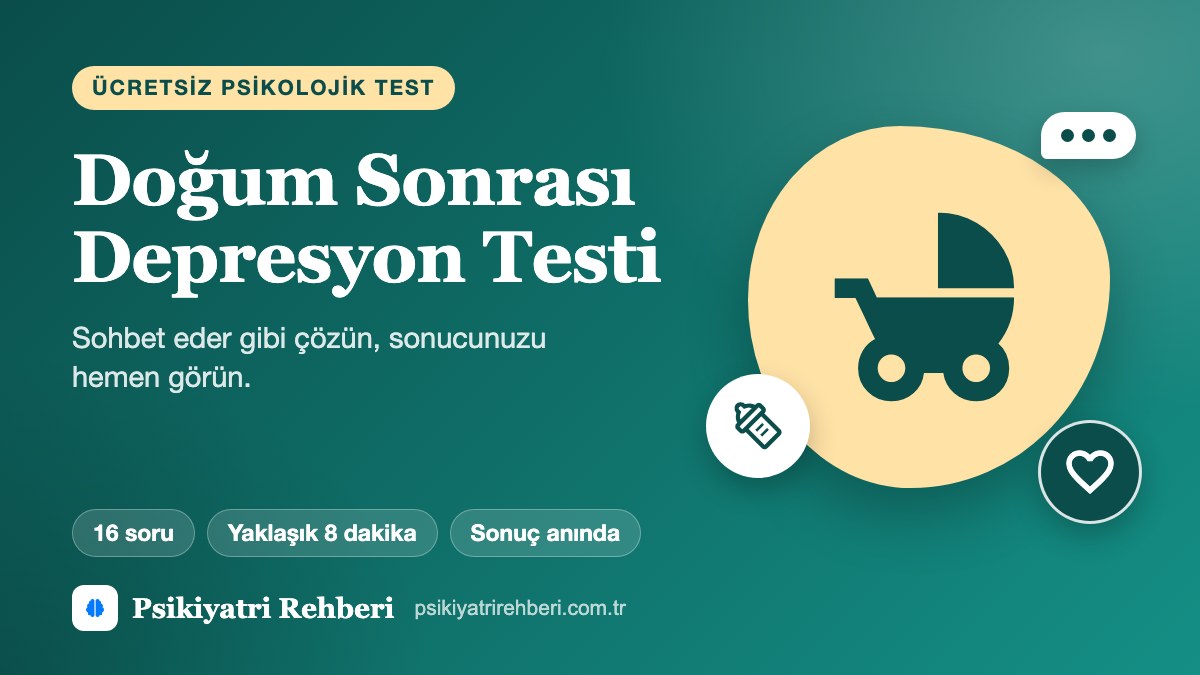 Doğum Sonrası Depresyon Testi