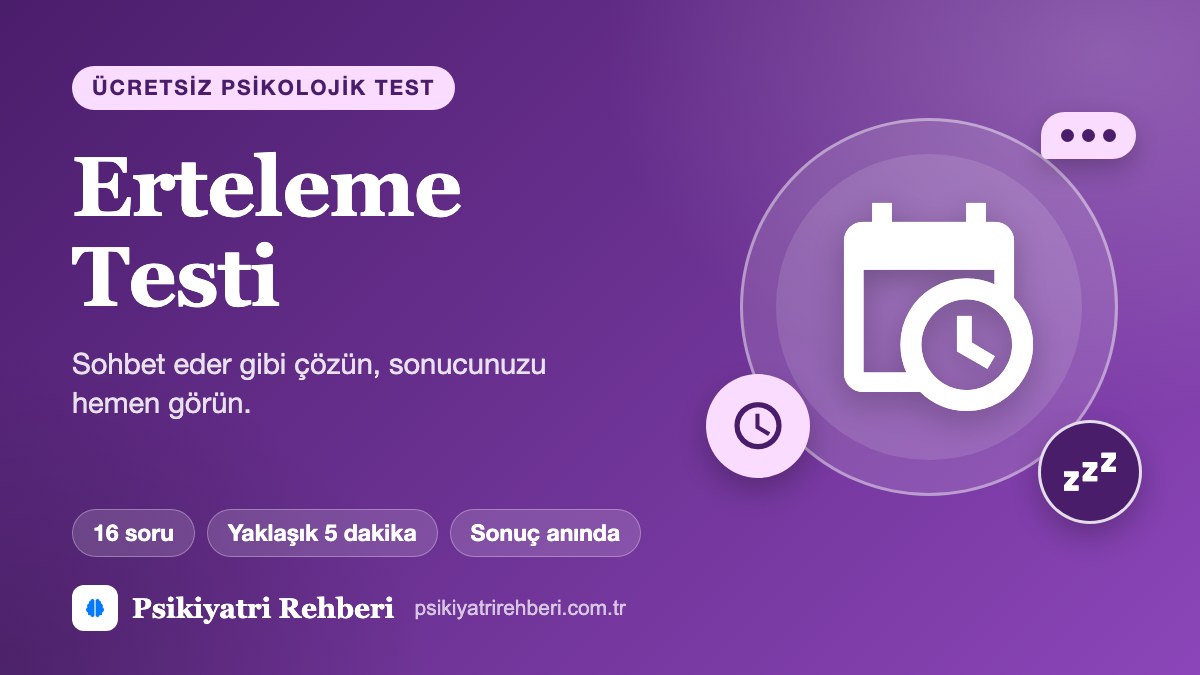 Erteleme Testi