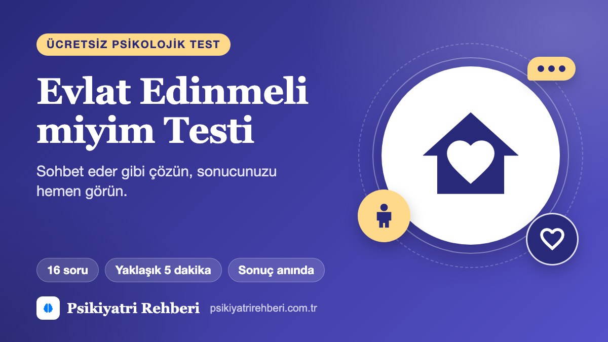 Evlat Edinmeli miyim Testi
