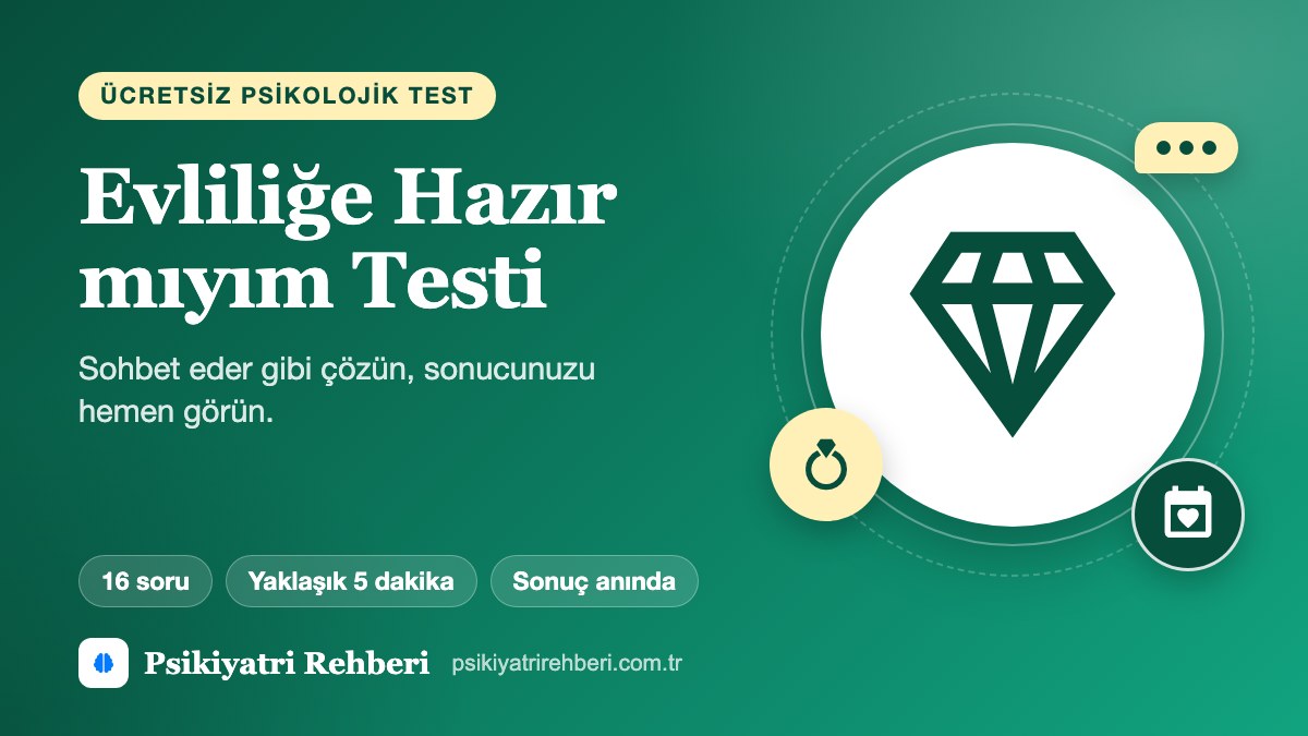 Evliliğe Hazır mıyım Testi