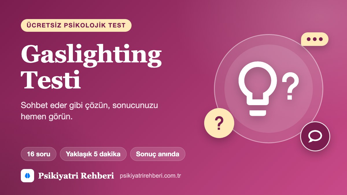 Gaslighting Testi