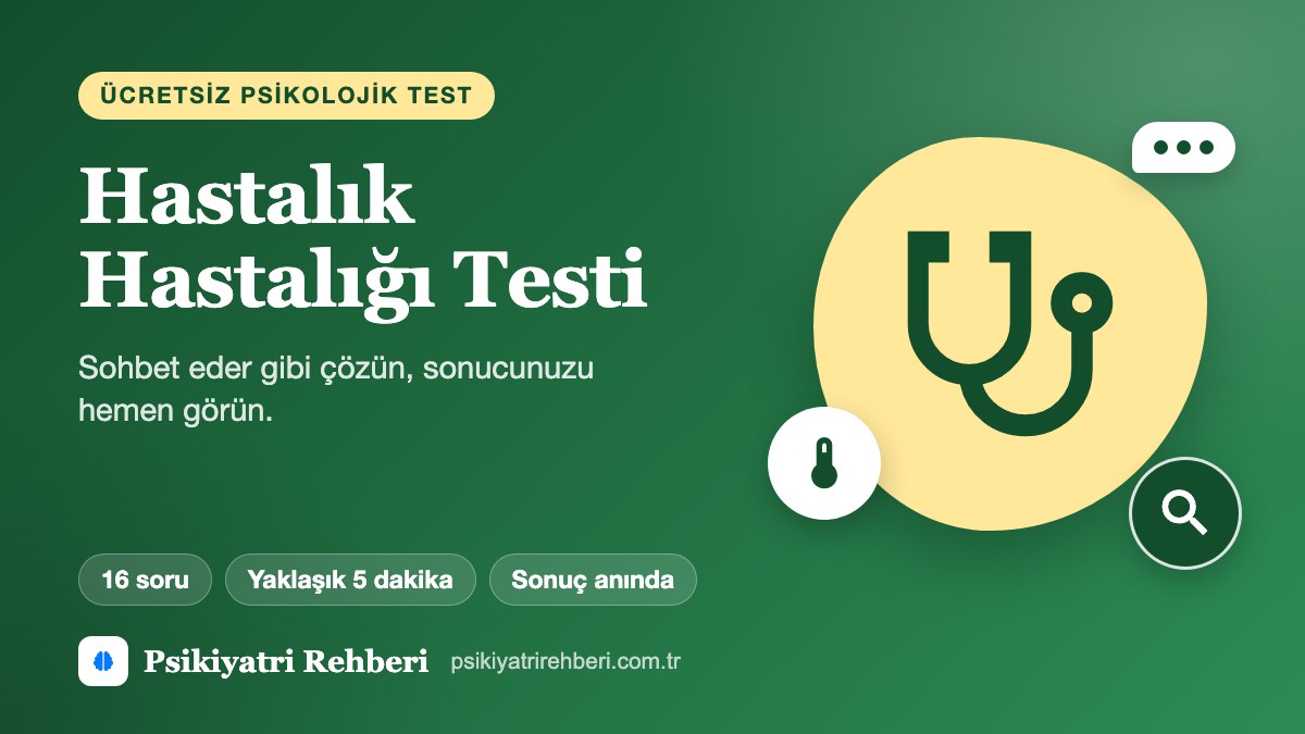 Hastalık Hastalığı Testi