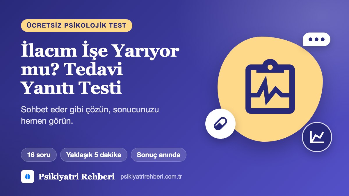 İlacım İşe Yarıyor mu? Tedavi Yanıtı Testi