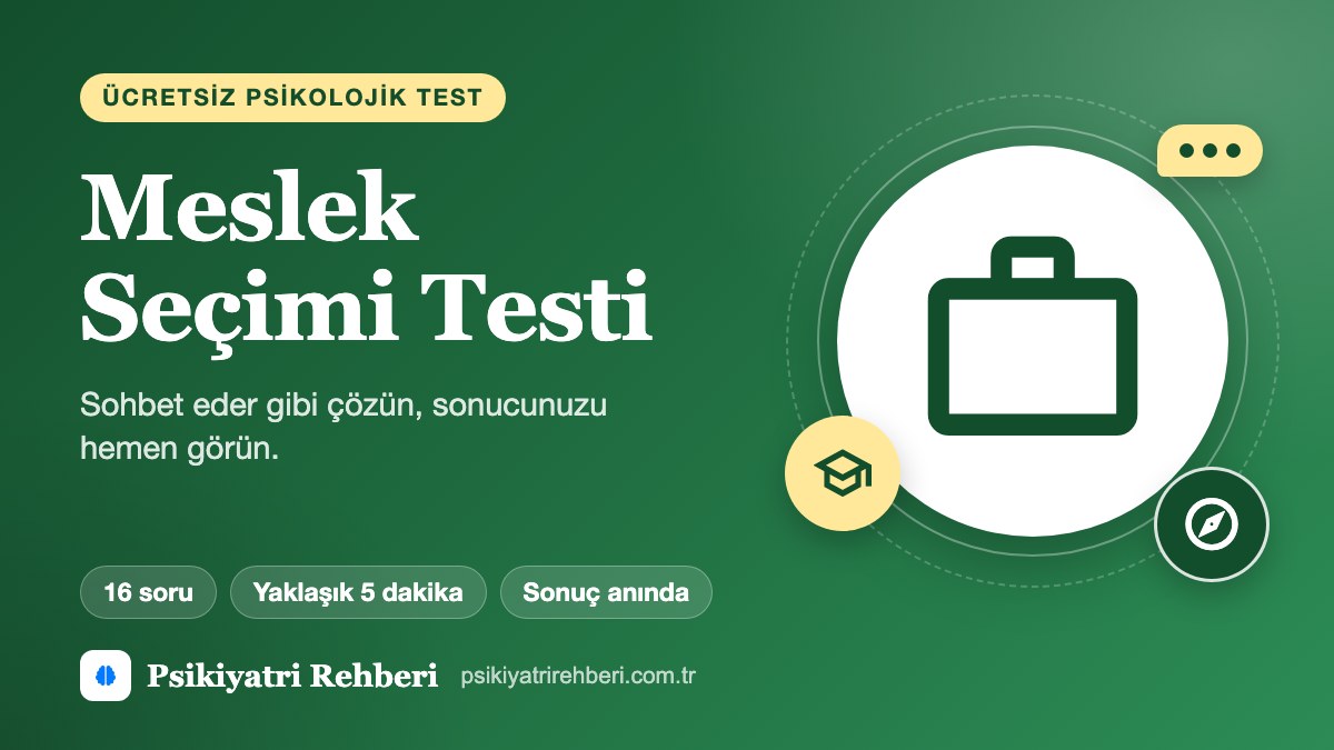 Meslek Seçimi Testi