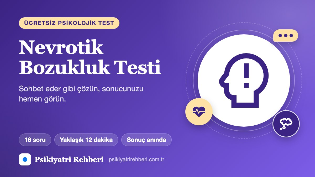 Nevrotik Bozukluk Testi