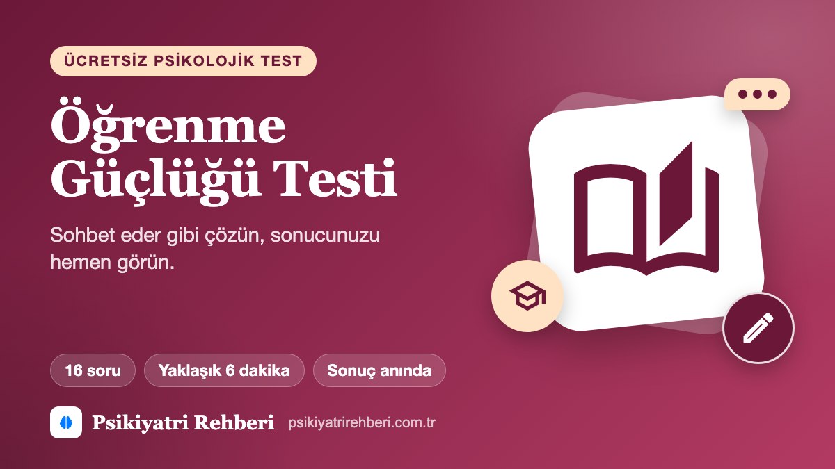 Öğrenme Güçlüğü Testi