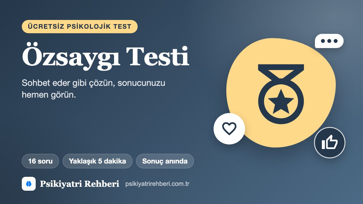 Özsaygı Testi