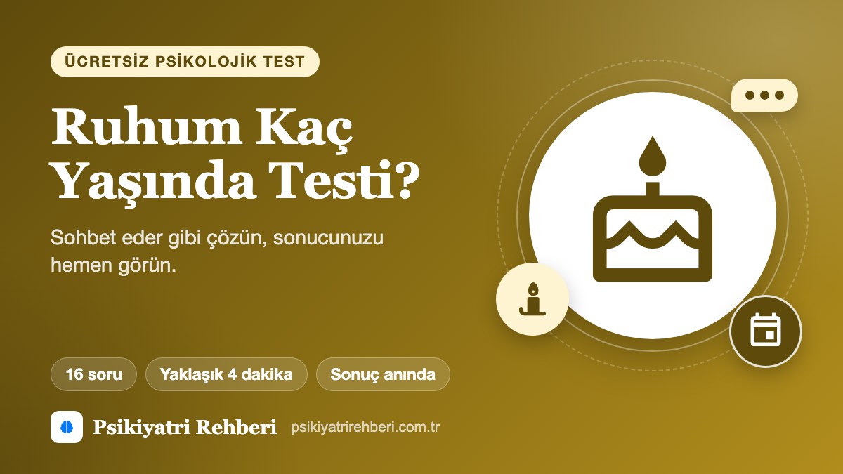 Ruhum Kaç Yaşında Testi