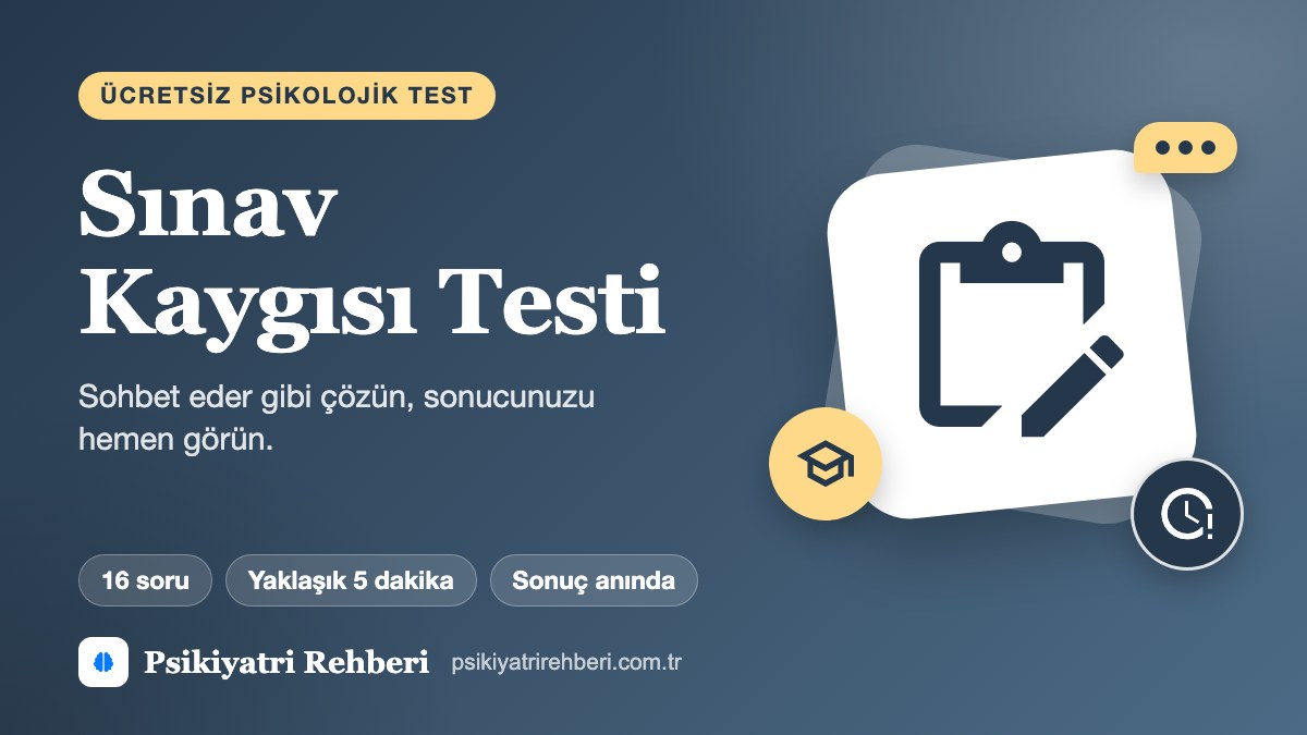 Sınav Kaygısı Testi