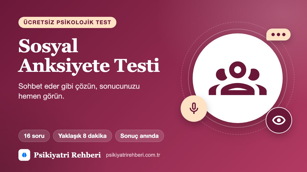 Sosyal Anksiyete Testi