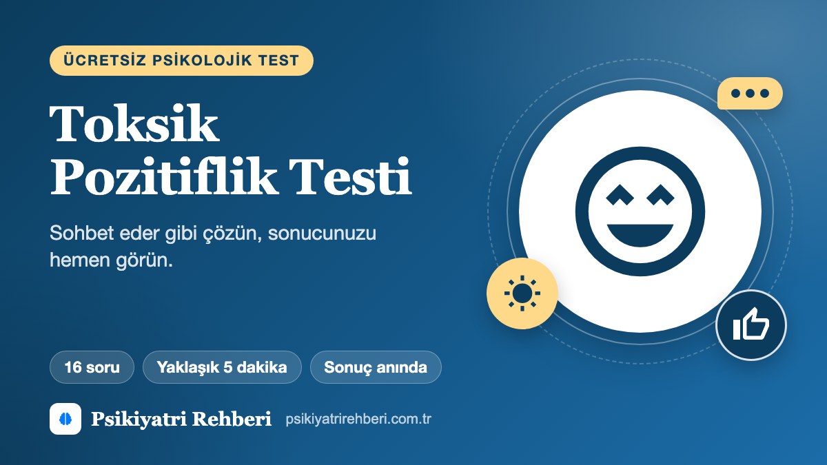 Toksik Pozitiflik Testi