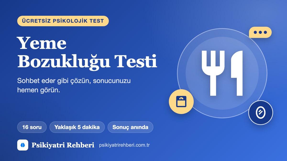Yeme Bozukluğu Testi