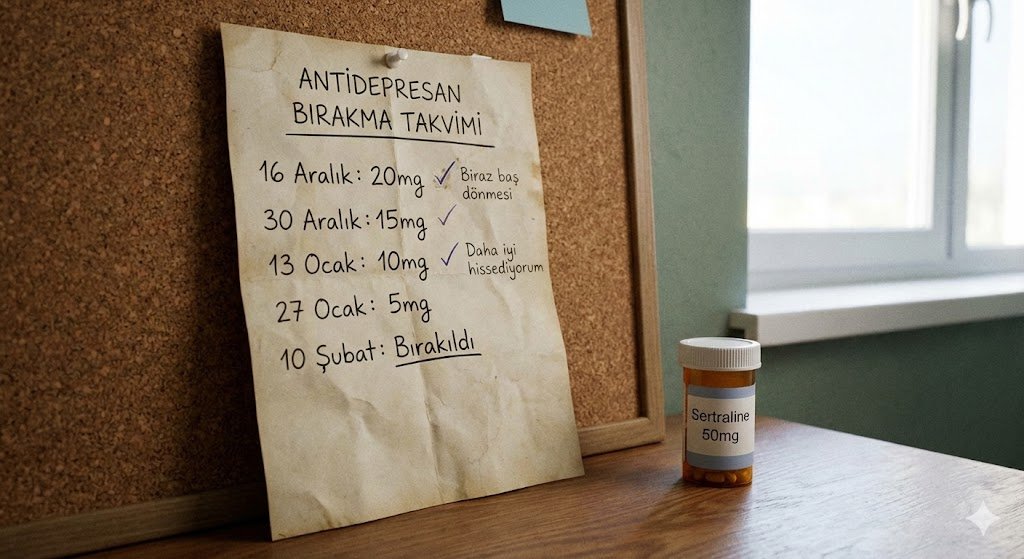 Antidepresan Bırakma Tablosu, İlaçlarla Vedalaşma Vakti Artık Mümkün