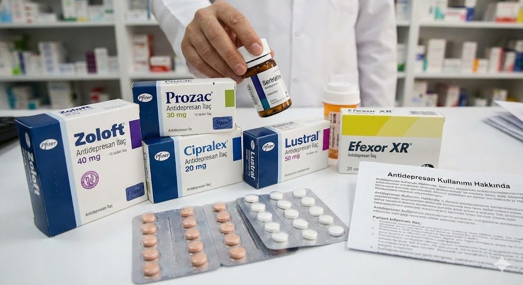 Antidepresan İlaçlar Rehberi, Etkileri, Kullanımı ve Merak Edilen Gerçekler