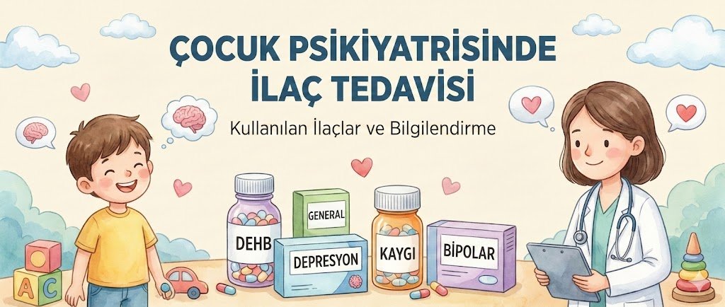 Çocuk Psikiyatri Alanında Kullanılan Psikiyatrik İlaçlar Nelerdir ?