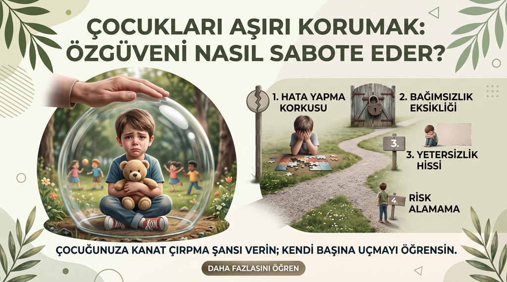 Çocukları Aşırı Korumak Onların Özgüvenini Nasıl Sabote Eder?