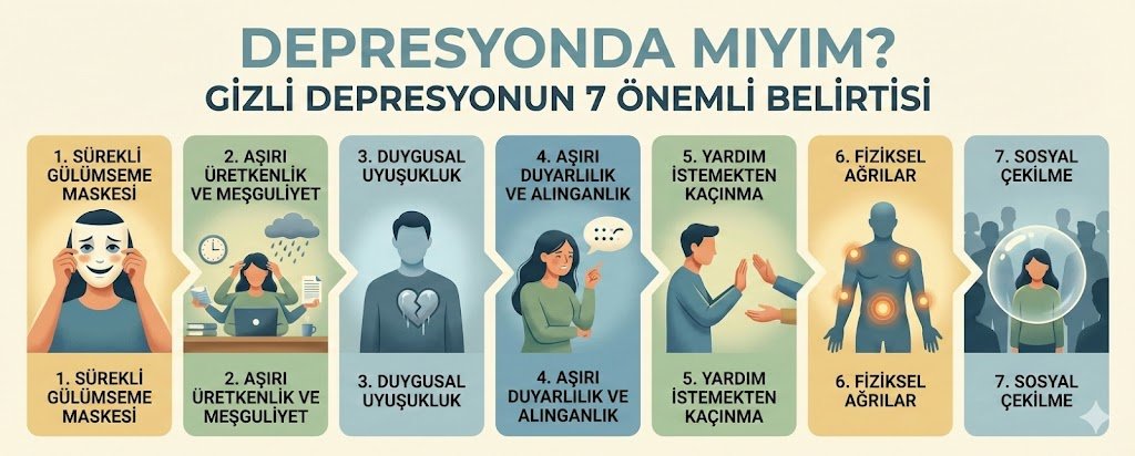 Depresyonda Mıyım? Gizli Depresyonun 7 Önemli Belirtisi