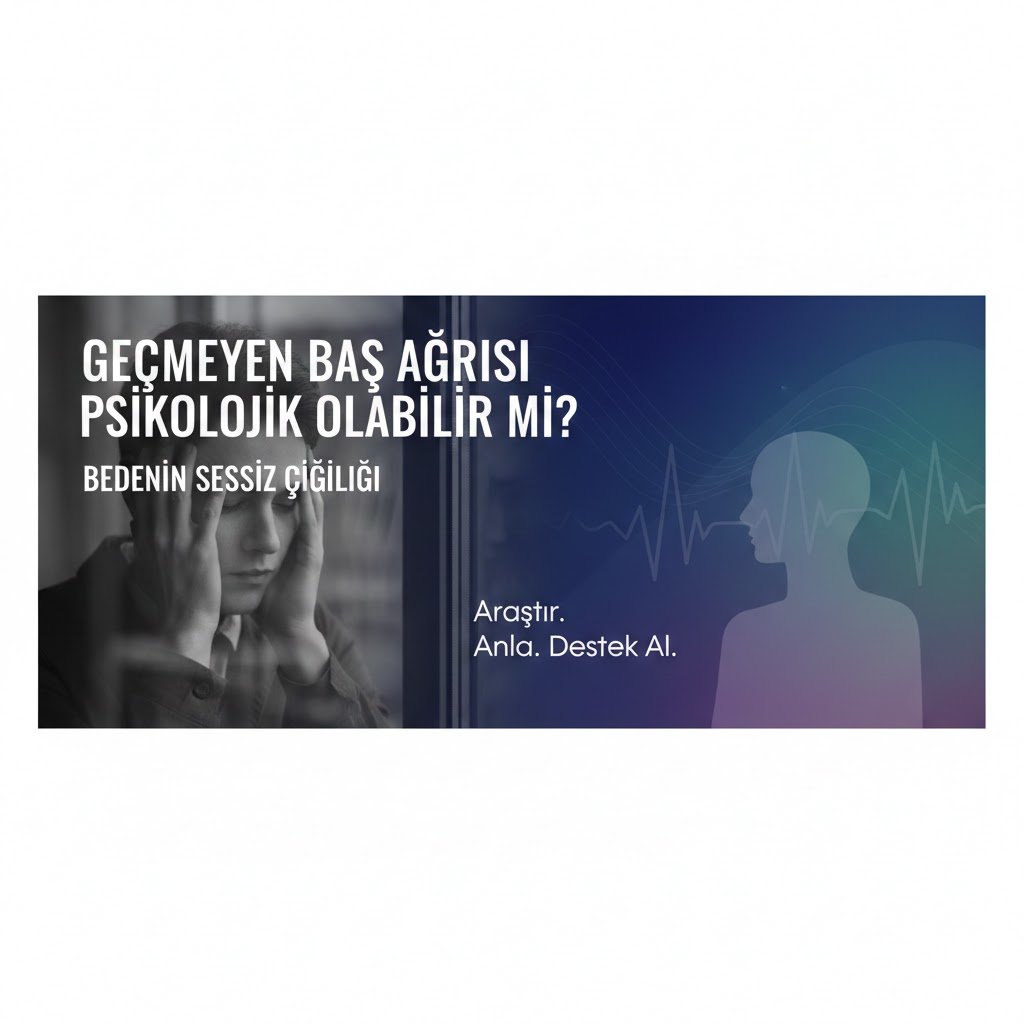 Geçmeyen Baş Ağrısı Psikolojik Olabilir mi? Bedenin Sessiz Çığlığı
