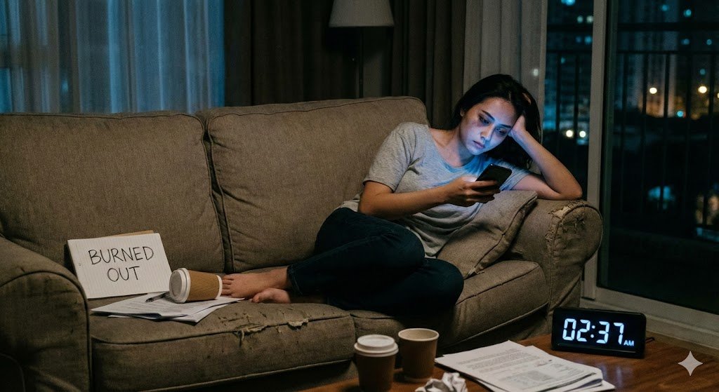 İntikamcı Uyku Erteleme, Gündüz Köle, Gece Efendi, Tükenmişlikten Çıkış Rehberi