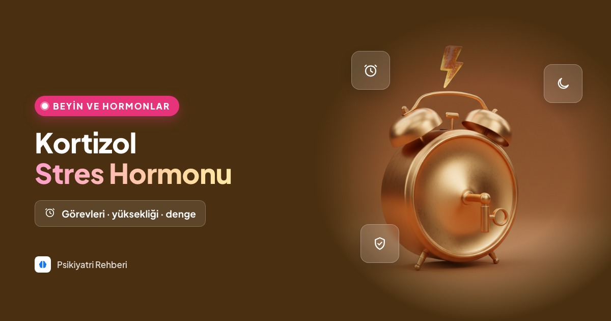 Kortizol (Stres Hormonu) Nedir? Yüksekliği ve Belirtileri