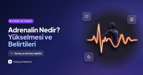 Adrenalin Nedir? Yükselmesi, Stres ve Panik Belirtileri