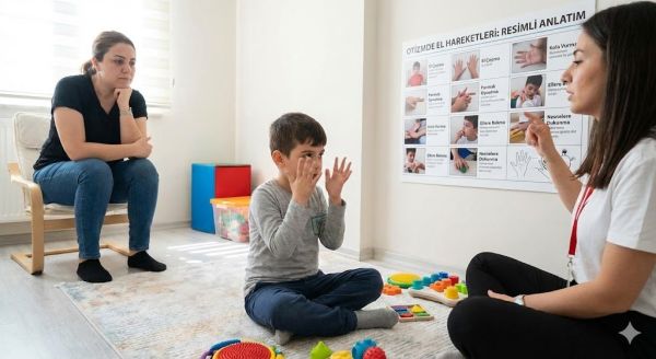 Otizmde El Hareketleri Resimli Anlatım, Eğitim Materyalleri