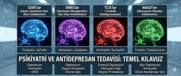 Psikiyatri Doktorları Hangi Hastalığa Hangi Antidepresanı Verir?