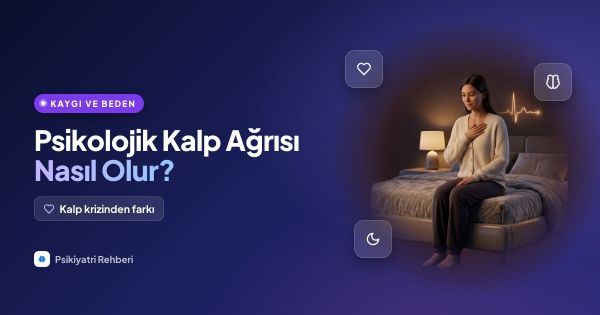 Psikolojik Kalp Ağrısı Nasıl Olur? Kalp Krizinden Farkı