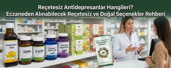 Reçetesiz Antidepresan Var mı? Eczaneden Alınabilenler ve Gerçekler
