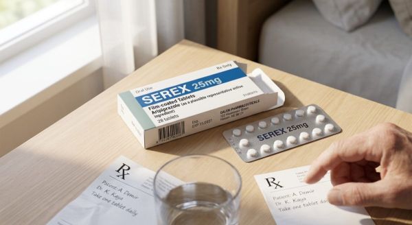 Serex (Ketiapin) Nedir? Dozları ve Yan Etkileri