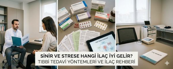 Sinir ve Strese Hangi İlaç İyi Gelir? Stres İlacı Var mı, İsimleri ve Seçenekler