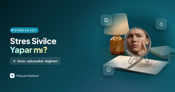 Stres Sivilce Yapar mı? Sivilce ve Psikoloji İlişkisi