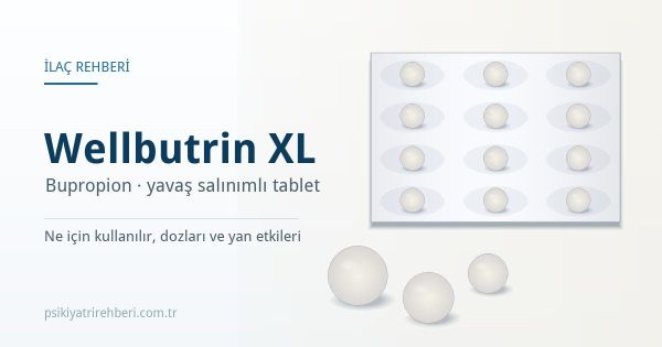 Wellbutrin XL (Bupropion) Nedir? Doz ve Yan Etkileri