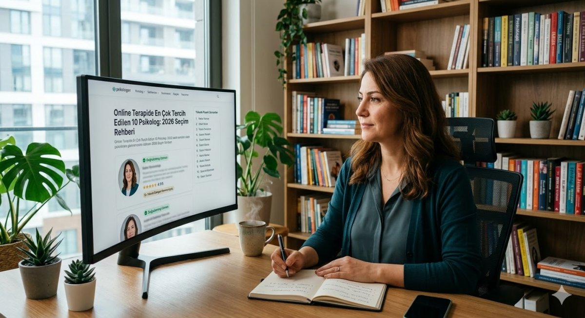 Online Terapide En Çok Tercih Edilen 10 Psikolog, 2026 Kapsamlı Seçim