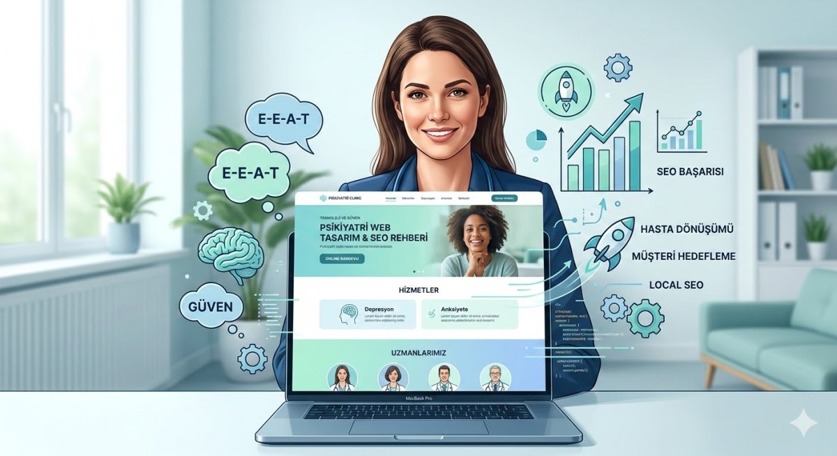 Psikiyatri Sitesi Web Tasarım ve SEO Hizmeti Nereden Alınır ?