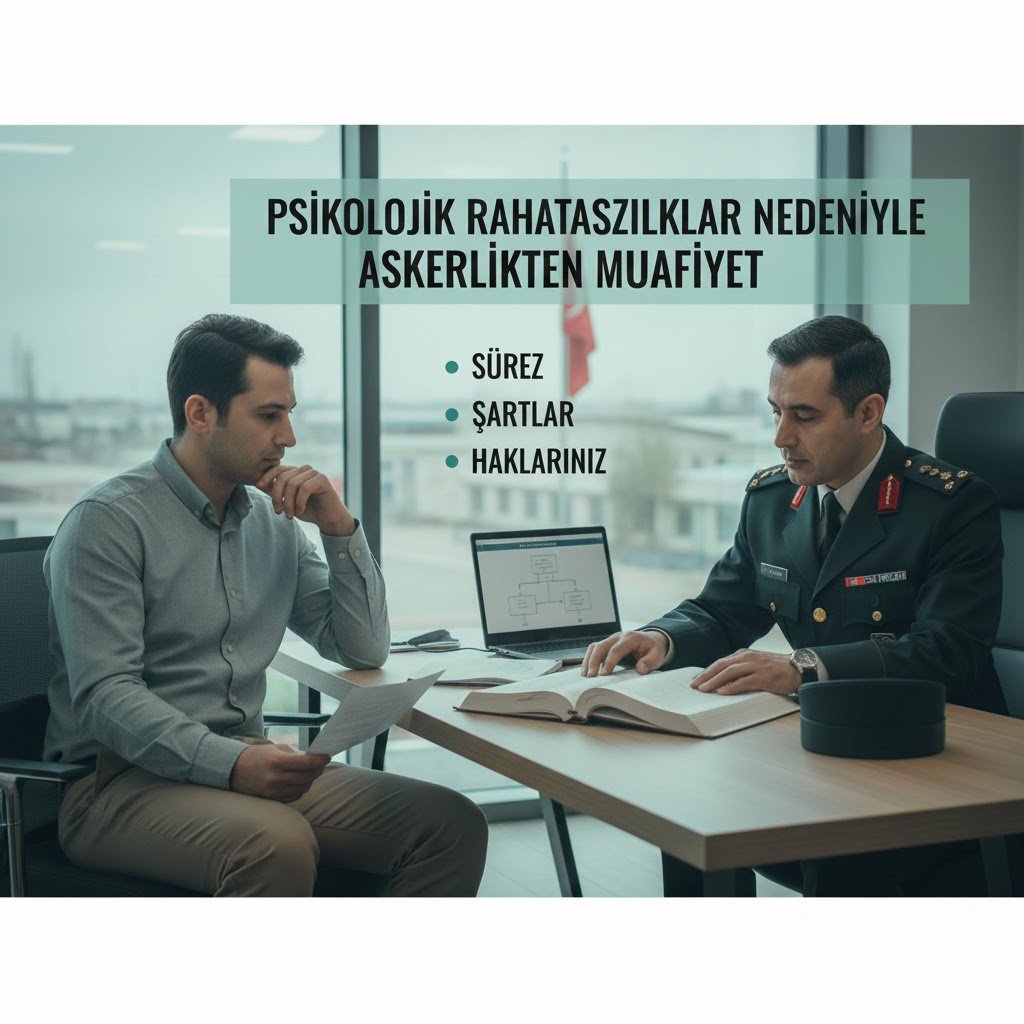 Psikolojik Rahatsızlıklar Nedeniyle Askerlikten Muafiyet Süreç, Şartlar ve Haklarınız