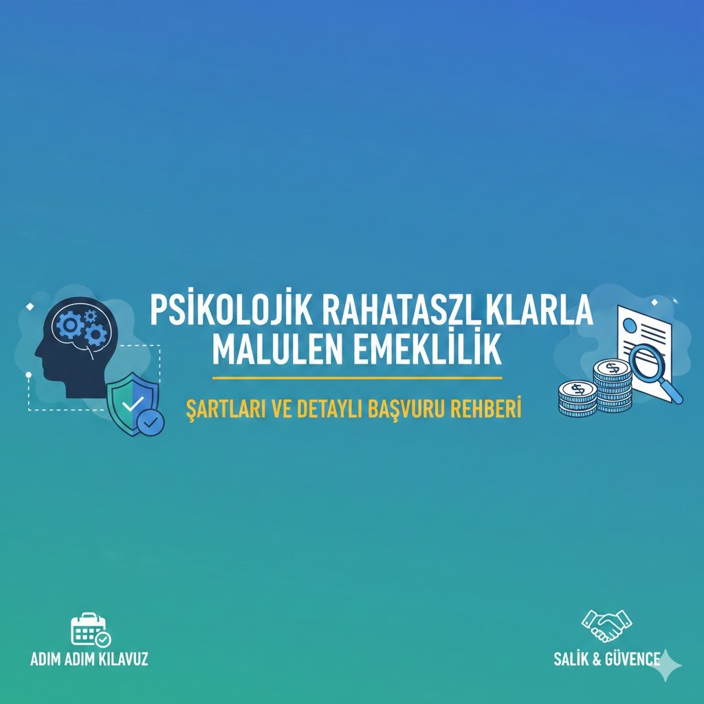 Psikolojik Rahatsızlıklarla Malulen Emeklilik Şartları ve Detaylı Başvuru Rehberi