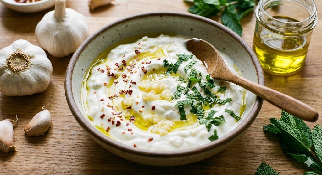Sarımsaklı Yoğurt Faydaları, Sadece Sos Değil, Doğal Bir Antidepresan!
