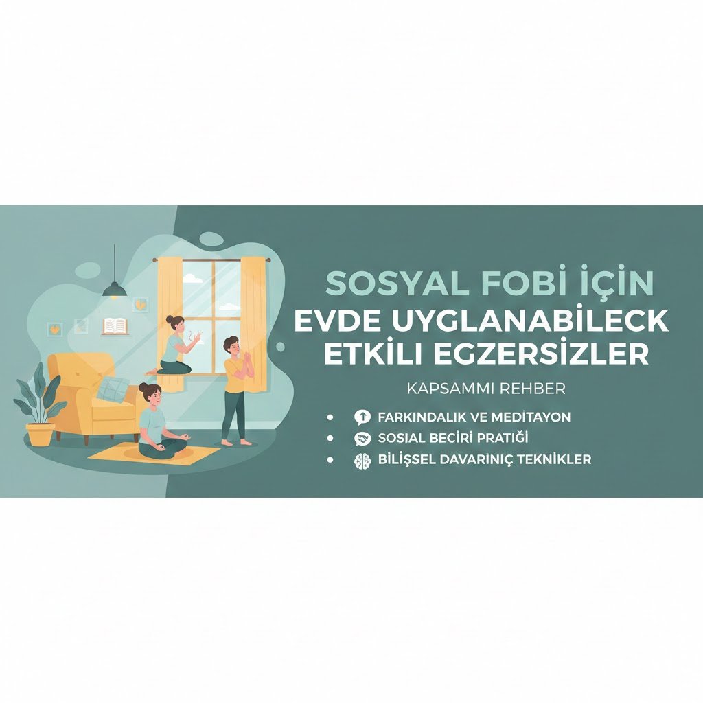 Sosyal Fobi İçin Evde Uygulanabilecek Etkili Egzersizler Kapsamlı Rehber