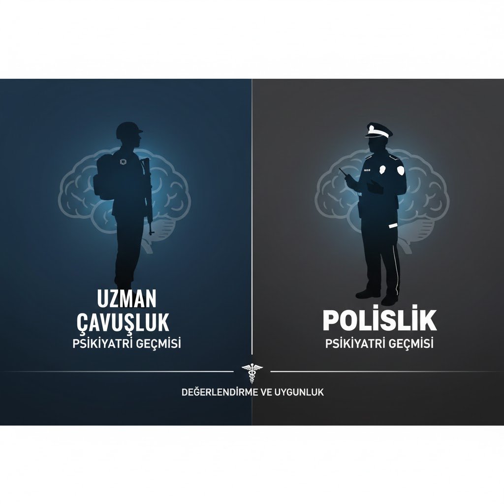 Uzman Çavuşluk ve Polislikte Psikiyatri Geçmişi Engel mi? Güncel Sağlık Yönetmeliği ve Çözüm Yolları
