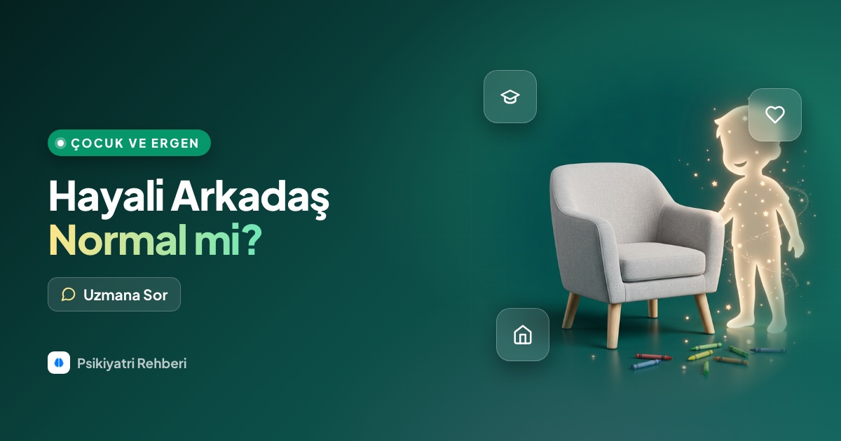 Çocuğumun hayali bir arkadaşı var, bu normal mi?
