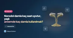 Norodol damla kaç saat uyutur, yaşlı annemde kaç damla kullanılmalı?